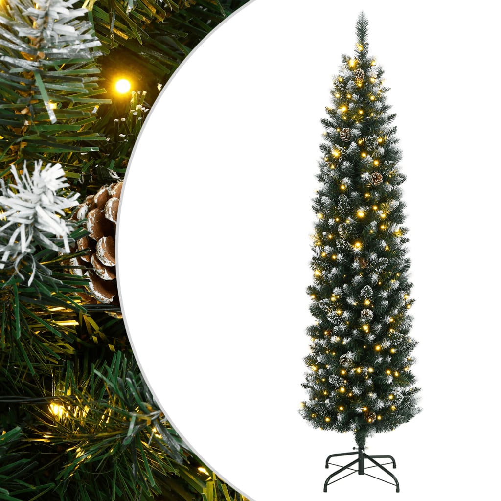 JUNG Vida Künstlicher Weihnachtsbaum Schlank 150 LEDs 120 cm