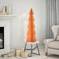 JUNG Vida Weihnachtsbaum zum Schmücken Wachsbraun 112cm Massivholz Kiefer