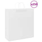 JUNG Vida Papiertragetaschen 250 Stk. mit Henkeln Weiß 45x17x48 cm
