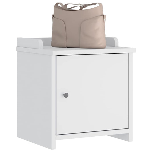JUNG Vida Flurbank SANDNES Weiß 45x40x50 cm Massivholz Kiefer