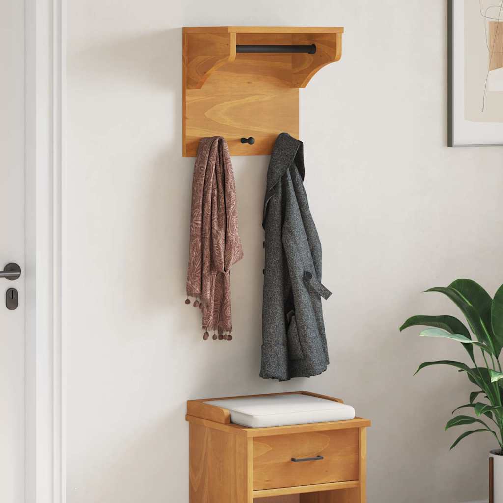 JUNG Vida Wandgarderobe SANDNES 43x30x42 cm Massivholz Kiefer