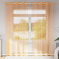 JUNG Vida Voile Vorhänge mit Ösen 2 Stk. Orange 140x245 cm
