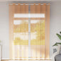 JUNG Vida Voile Vorhänge mit Ösen 2 Stk. Orange 140x300 cm
