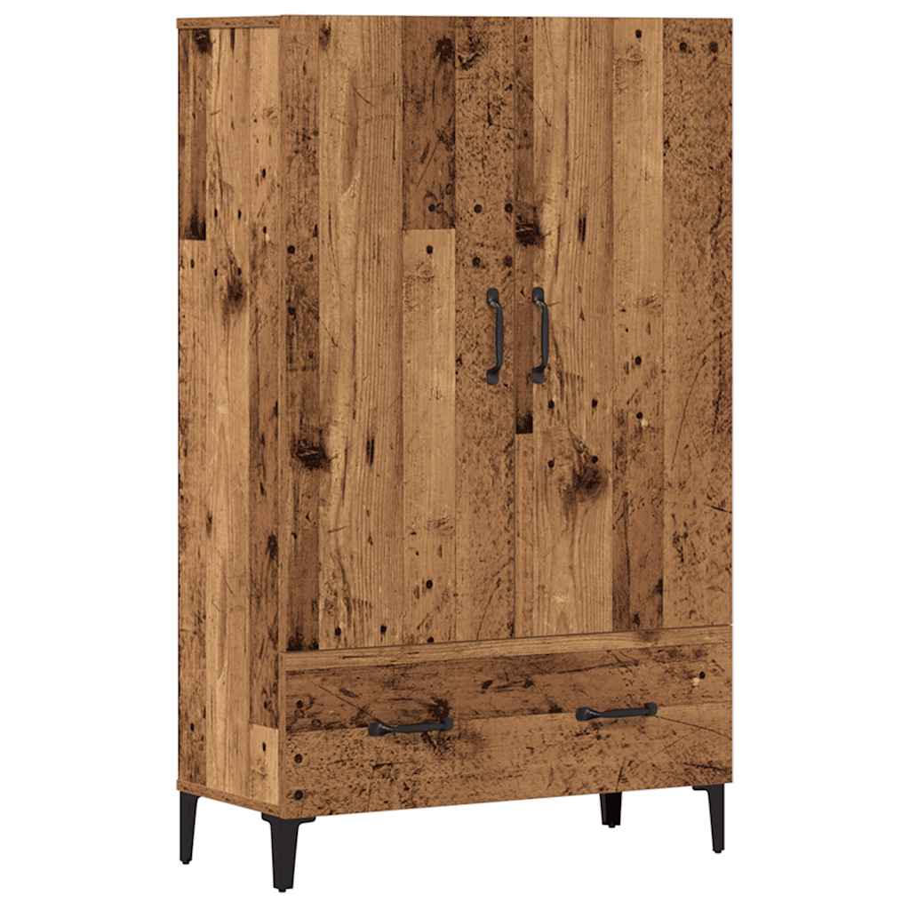 JUNG Vida Highboard Altholz-Optik 70x31x115 cm Holzwerkstoff
