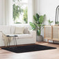 JUNG Vida Teppich Shaggy Hochflor NAVARRA Schwarz 120x170 cm Polyester
