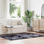 JUNG Vida Teppich Shaggy Hochflor NAVARRA Dunkelgrau 130x200 cm Polyester