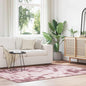 JUNG Vida Teppich Shaggy Hochflor NAVARRA Altrosa 160x230 cm Polyester