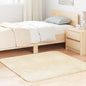 JUNG Vida Teppich Shaggy Hochflor NAVARRA Creme 120x120 cm Polyester