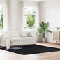 JUNG Vida Teppich Shaggy Hochflor NAVARRA Schwarz 240x240 cm Polyester