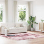 JUNG Vida Teppich Shaggy Hochflor NAVARRA Altrosa 240x240 cm Polyester
