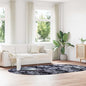 JUNG Vida Teppich Shaggy Hochflor NAVARRA Dunkelgrau 300x200 cm Polyester
