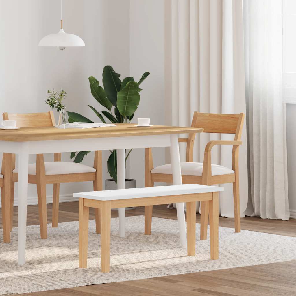 JUNG Vida Bank 90 cm Massivholz Gummibaum