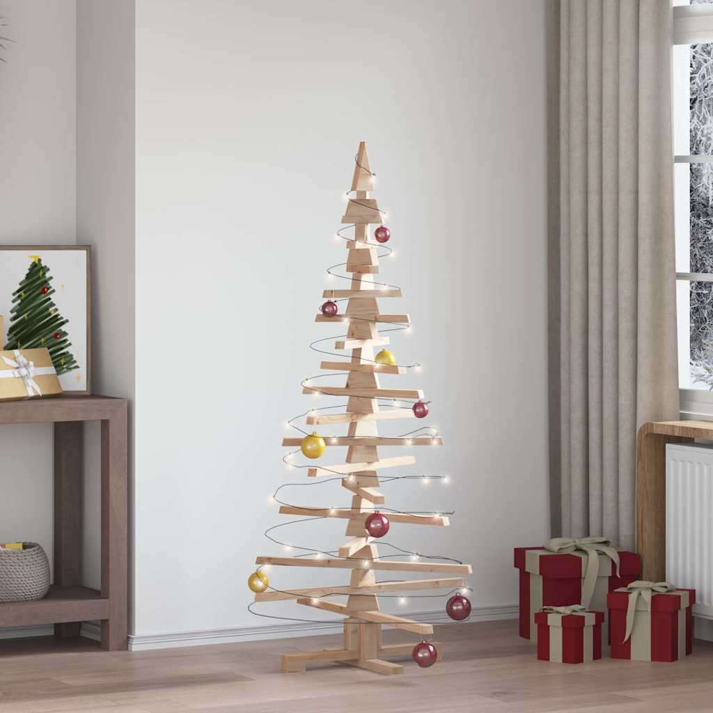 JUNG Vida Holz-Weihnachtsbaum zur Dekoration 150 cm Massivholz Kiefer