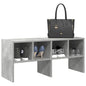 JUNG Vida Schuhregal Stapelbar Betongrau 89,5x30x40 cm