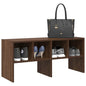 JUNG Vida Schuhregal Stapelbar Braun Eichen-Optik 89,5x30x40 cm