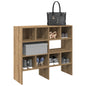 JUNG Vida Schuhregale 2 Stk. Stapelbar Artisan-Eiche 89,5x30x40 cm
