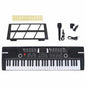 JUNG Vida 61 Tasten Klavier Elektrisches Keyboard mit Notenständer Kinder