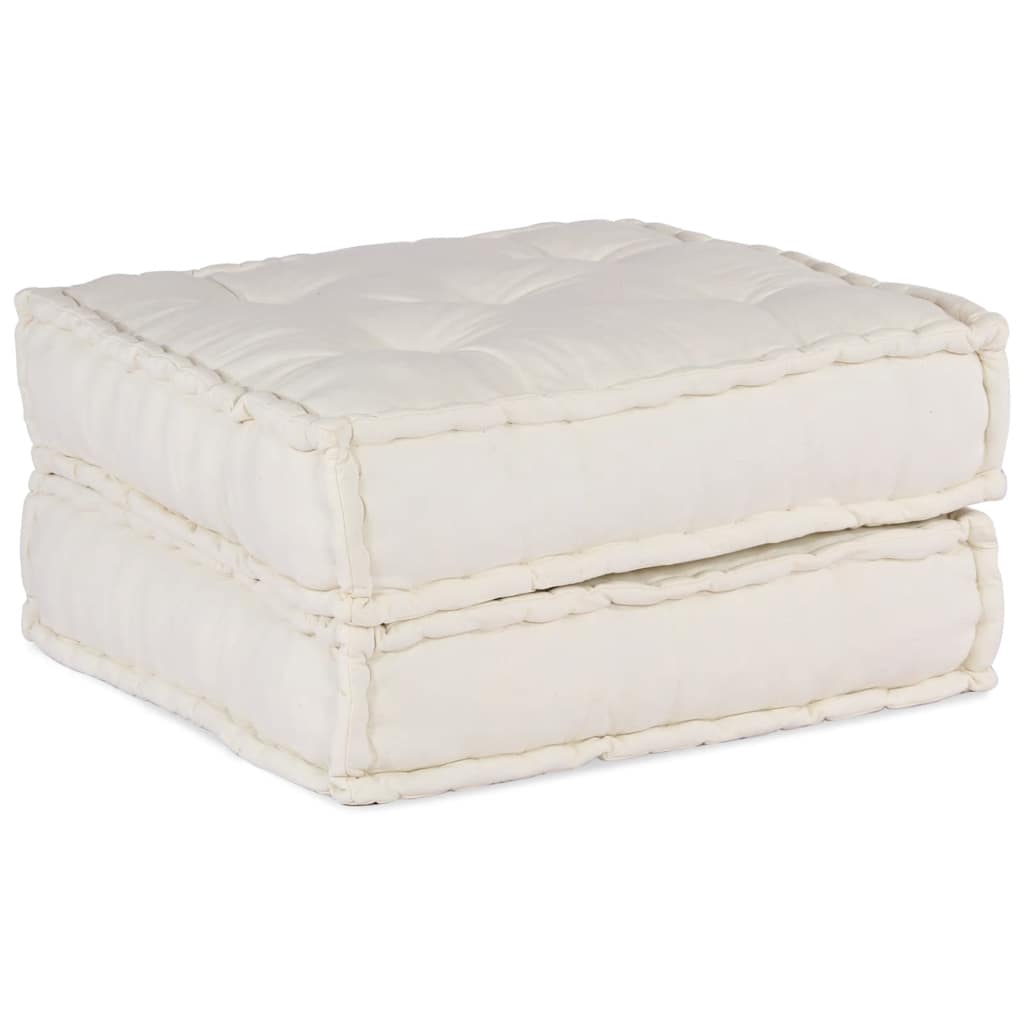 JUNG Vida Modulares Sofaelement Creme 70x70x36 cm Stoff