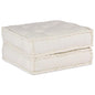 JUNG Vida Modulares Sofaelement Creme 70x70x36 cm Stoff