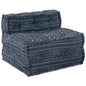 JUNG Vida Modulares Sofa Indigo Druck 70 x 70 x 56 cm Stoff