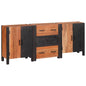 JUNG Vida Sideboard 3 pcs Braun 55 x 30 x 75 cm Massivholz Akazie