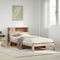JUNG Vida Massivholzbett mit Regal ohne Matratze 100x200 cm Kiefer