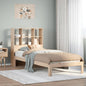 JUNG Vida Massivholzbett mit Regal ohne Matratze 90x200 cm Kiefer