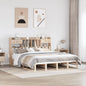 JUNG Vida Massivholzbett mit Regal ohne Matratze 180x200 cm Kiefernholz
