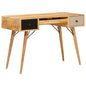 JUNG Vida Schreibtisch Braun 110 x 55 x 76 cm Massivholz Mango