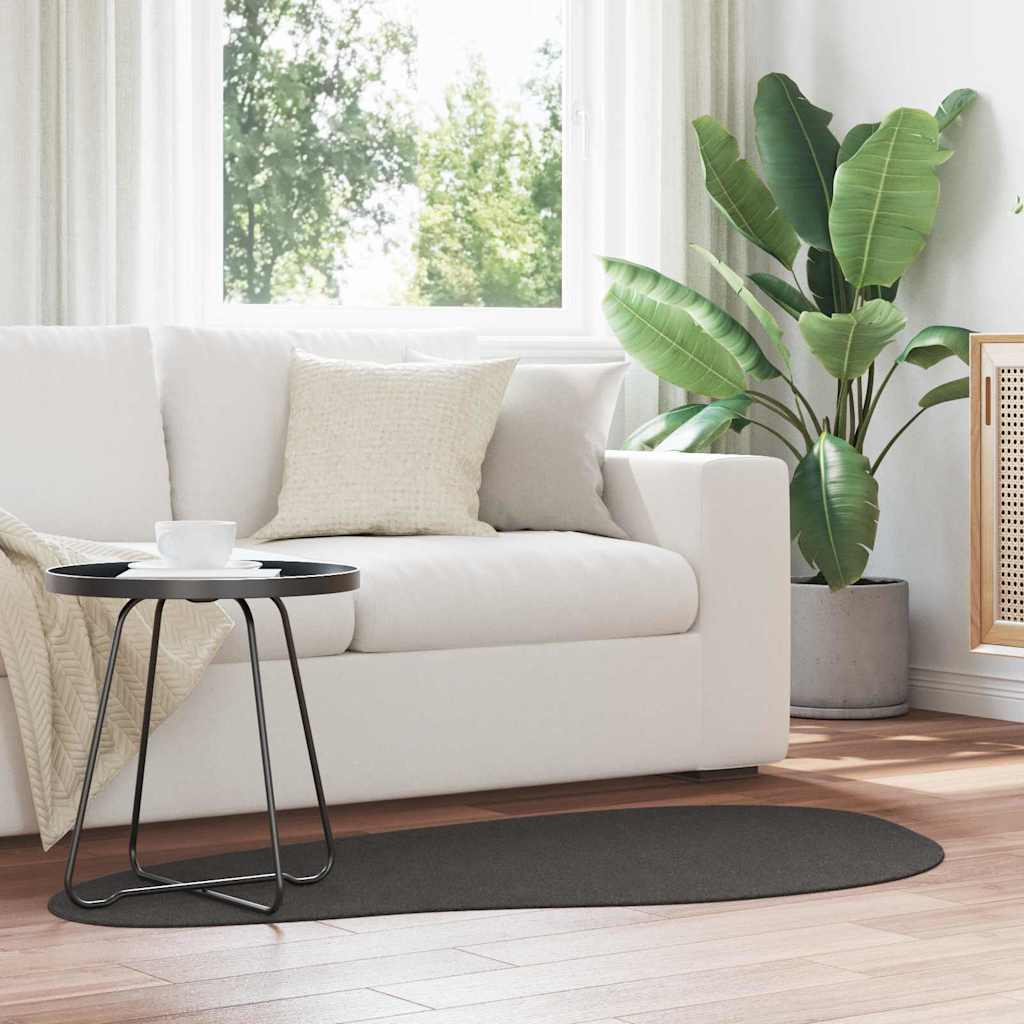 JUNG Vida Bereichsteppiche HUARTE Anthrazit 80 x 150 cm Polyester