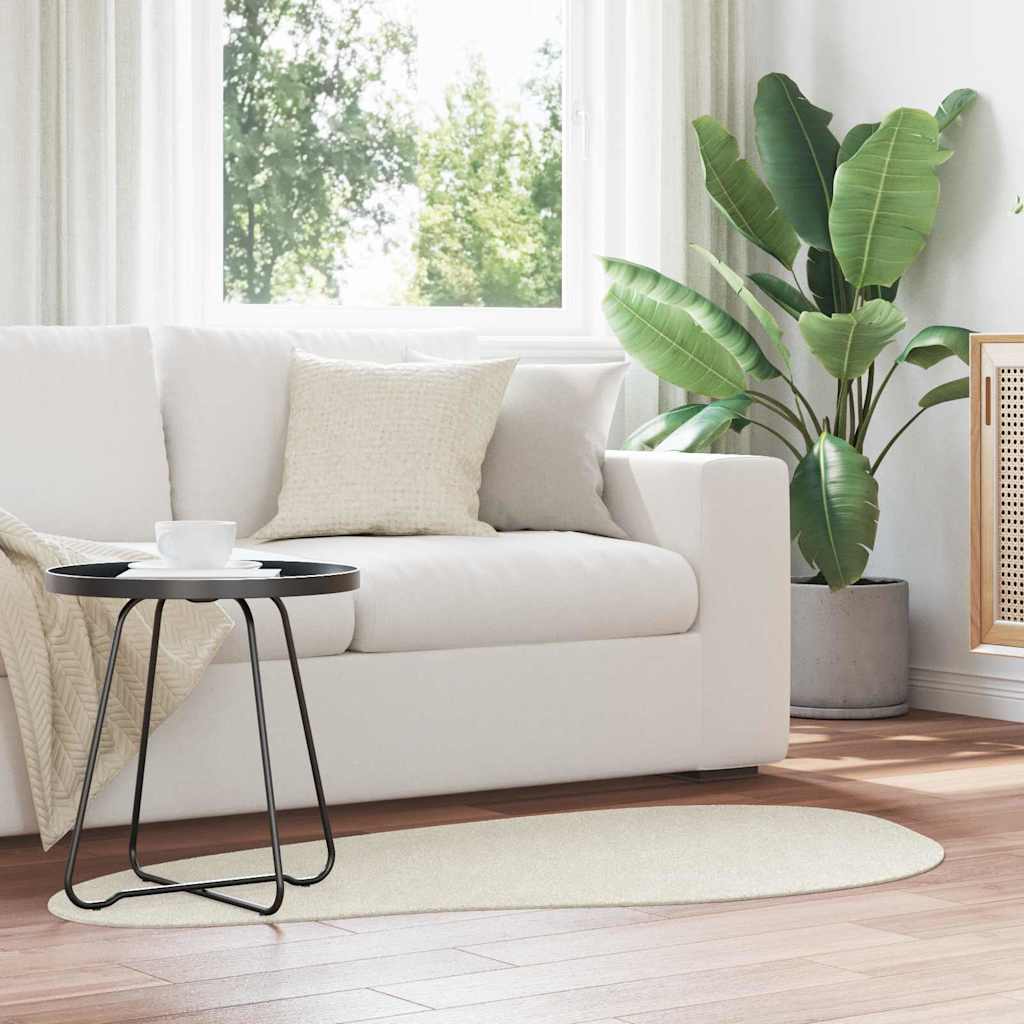 JUNG Vida Bereichsteppiche HUARTE Creme 80 x 150 cm Polyester