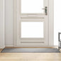 JUNG Vida Fußmatte Grau und Schwarz 60 x 180 cm Polypropylen und Vinyl
