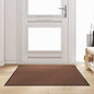 JUNG Vida Fußmatte Braun und Schwarz 120 x 180 cm Polypropylen und Vinyl