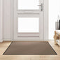 JUNG Vida Fußmatte Beige und Schwarz 120 x 180 cm Polypropylen und Vinyl