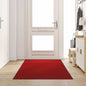 JUNG Vida Fußmatte Rot und Schwarz 120 x 250 cm Polypropylen und Vinyl