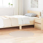 JUNG Vida Anti-Rutsch Shaggy Teppich Creme 90 x 90 cm PP