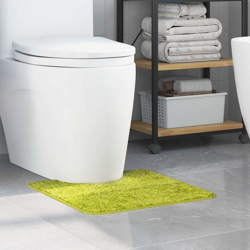 JUNG Vida Rutschfeste Badematte mit Toilettenausschnitt Grün 50 x 50 cm