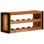 JUNG Vida Weinregal Braun 100 x 45 x 33 cm Massivholz Akazie