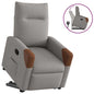 JUNG Vida Relaxsessel mit Aufstehhilfe Taupe Stoff