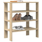 JUNG Vida Schuhregal Sonoma-Eiche 61x32x70 cm Holzwerkstoff