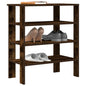 JUNG Vida Schuhregal Räuchereiche 61x32x70 cm Holzwerkstoff
