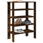 JUNG Vida Schuhregal Räuchereiche 61x32x87,5 cm Holzwerkstoff