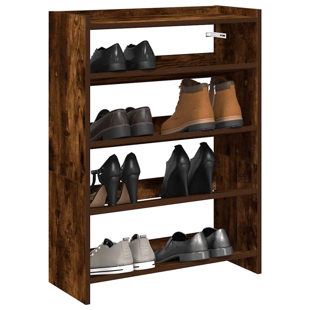 JUNG Vida Schuhregal Räuchereiche 60x25x62 cm Holzwerkstoff