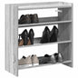 JUNG Vida Schuhregal Grau Sonoma 60x25x62 cm Holzwerkstoff