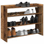 JUNG Vida Schuhregal Altholz-Optik 80x25x62 cm Holzwerkstoff