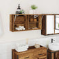 JUNG Vida Bad-Wandschrank Altholz-Optik 80x25x40 cm Holzwerkstoff