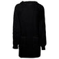 JUNG Vida Decken-Hoodie KINN Schwarz L Baumwolle