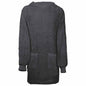JUNG Vida Decken-Hoodie KINN Anthrazit L Baumwolle