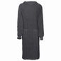 JUNG Vida Decken-Hoodie KINN Anthrazit XL Baumwolle