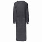 JUNG Vida Decken-Hoodie KINN Anthrazit XXL Baumwolle